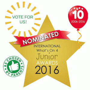 nominated in childrens awards