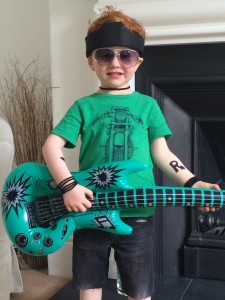Rock star boy